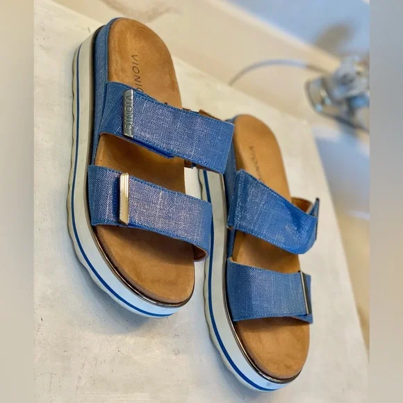 Vionic Brandie women’s platform sandals size 9, excellent condition clean sandal - Picture 2 of 10